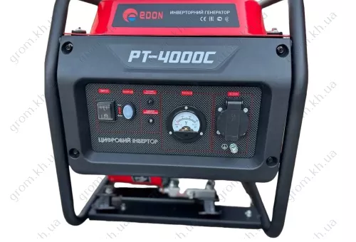 Фото 1- Бензиновый генератор Edon PT-4000C
