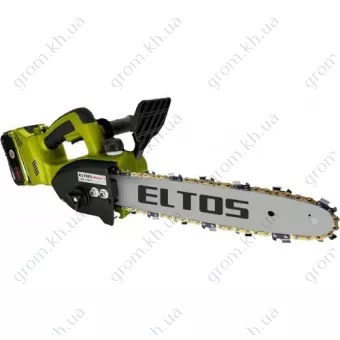 Фото 1- Аккумуляторная цепная пила Eltos АПЦ-20V/12-4