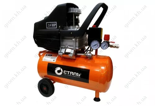 Фото 1- Воздушный поршневой компрессор Сталь КСТ-24