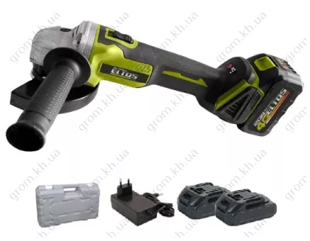 Фото 1- Болгарка аккумуляторная Eltos МШУ-125/20 BL (BRUSHLESS)