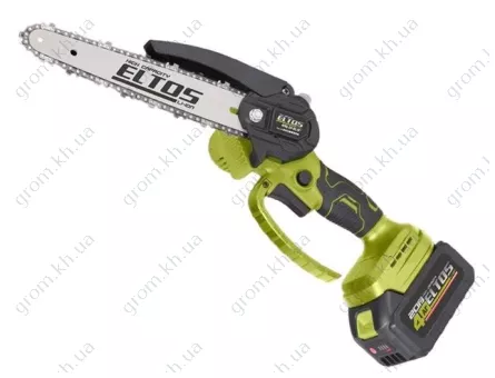 Фото 1- Акумуляторна міні пила ланцюгова Eltos АПЦ-20 BL/8