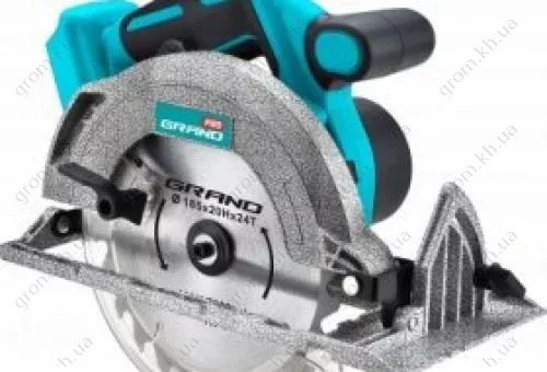 Фото 1- Пила дисковая аккумуляторная Grand ПД-20 BL/PRO (BRUSHLESS)