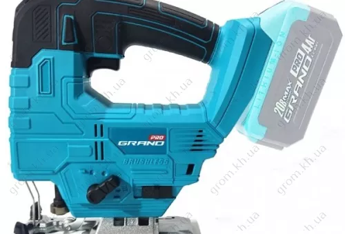 Фото 1- Лобзик акумуляторний Grand ЛЕ-20 BL/Pro (Brushless)