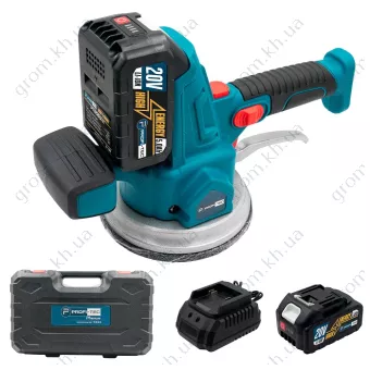 Фото 1- Акумуляторна вібраційна присоска PROFI-TEC VMC-Universal 200 POWERLine (2 х PT2050HE, зарядний пристрій)