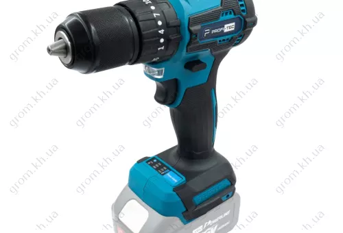 Фото 1- Акумуляторний шуруповерт PROFI-TEC PCD4536BL POWERLine (без акумулятора та зарядного пристрою, у коробці)