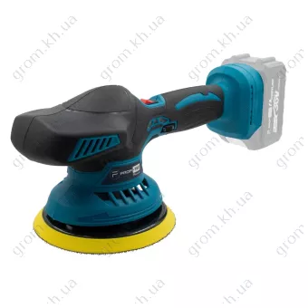 Фото 1- Акумуляторна полірувальна ротаційна машина PROFI-TEC DPO150BL POWERLine (без акумулятора та зарядного пристрою)