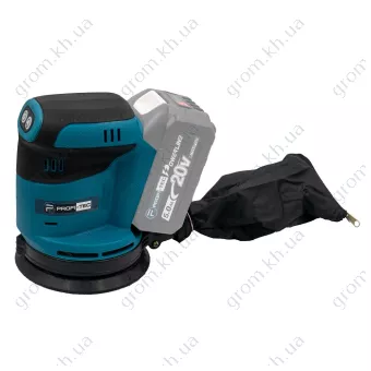 Фото 1- Аккумуляторная орбитальная шлифовальная машина PROFI-TEC POS2080BL POWERLine (без аккумулятора и зарядного устройства)