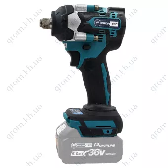 Фото 1- Аккумуляторный безщеточный ударный гайковерт PROFI-TEC DTW500BL (без аккумуляторов и зарядных устройств, в коробке)