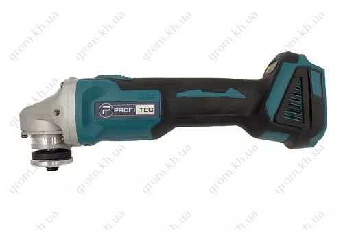 Фото 1- Аккумуляторная угловая шлифовальная машина PROFI-TEC DGA36BL POWERLine (без аккумулятора и зарядного устройства, в кейсе)