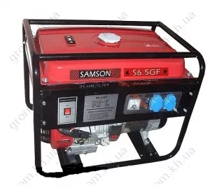 Фото 1- Бензиновий генератор Samson S6,0