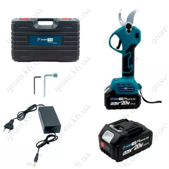 Фото 1- Акумуляторний секатор PROFI-TEC PES20BL POWERLine (без акумулятора та зарядного пристрою)