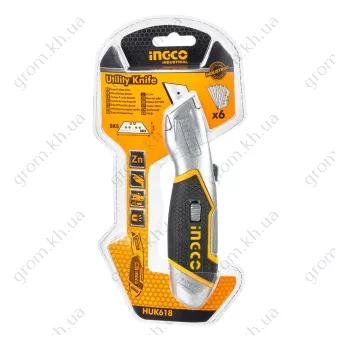 Фото 1- Нож универсальный SK5 INGCO INDUSTRIAL