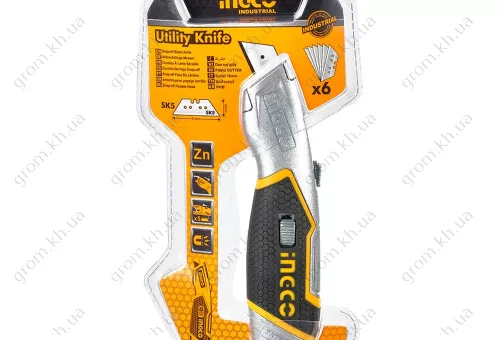 Фото 1- Нож универсальный SK5 INGCO INDUSTRIAL