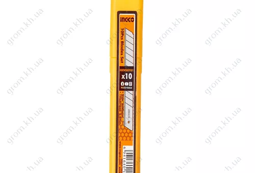 Фото 1- Леза для ножів сегментні 9 мм 10 шт INGCO Super Select