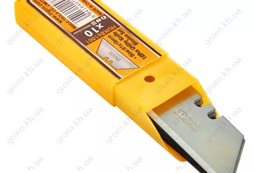 Фото 1- Лезвия для ножей трапеция 10 шт INGCO Super Select