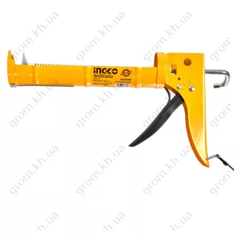 Фото 1- Пистолет для герметика полузакрытый 235 мм INGCO