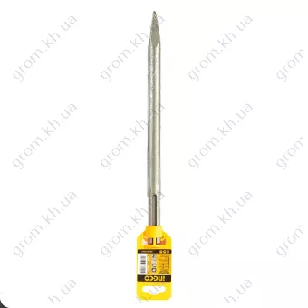 Фото 1- Зубило пикообразное SDS Max 18×300 мм INGCO