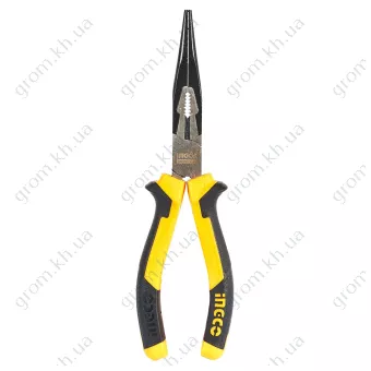 Фото 1- Длинногубцы Master 200 мм INGCO INDUSTRIAL