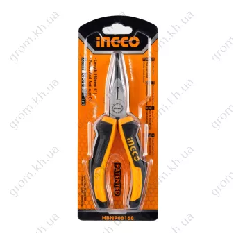 Фото 1- Длинногубцы изогнутые 160 мм INGCO