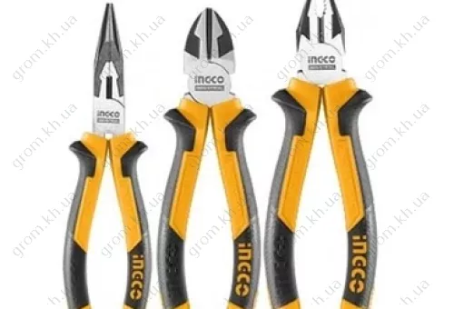 Фото 1- Набор мини плоскогубцев 4 шт. INGCO
