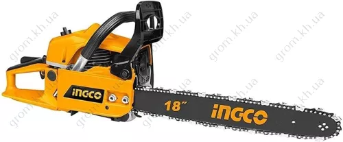 Фото 1- Бензопила 1,8kW/46cc INGCO GCS5451811