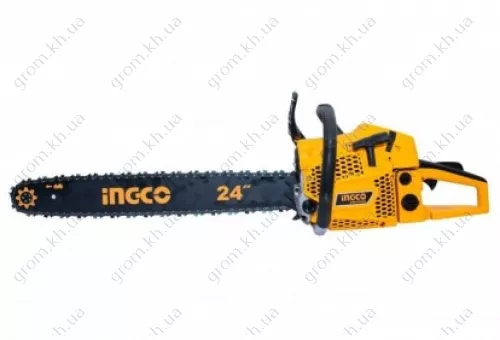 Фото 1- Бензопила 2,4kW/62cc INGCO GCS5602411