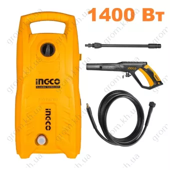 Фото 1- Мойка сетевая 1400wT INGCO HPWR14008