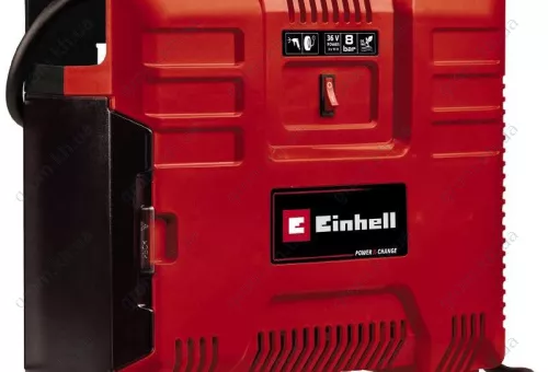 Фото 1- Компрессор аккумуляторный Einhell TE-AC 36/8 Li OF Set-Solo