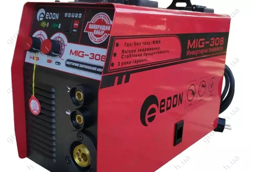 Фото 1- Сварочный полуавтомат Edon MIG 308 (+ MMA)