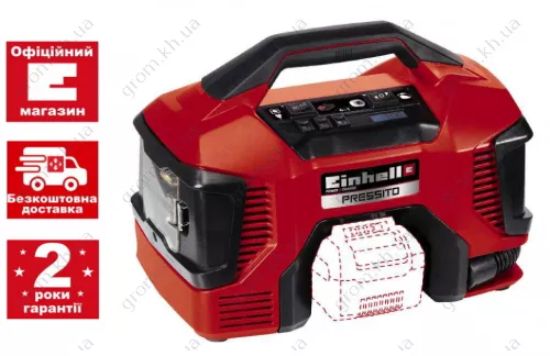Фото 1- Компрессор гибридный Einhell PRESSITO - Solo