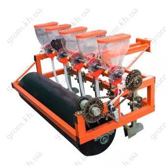 Фото 1- Сеялка овощная мотоблочная СМП-6 (для работы с мототракторами со стандартным одноточечным креплением)