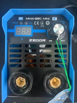 Фото 1- Зварювальний інвертор ZEGOR MMA-280 MINI