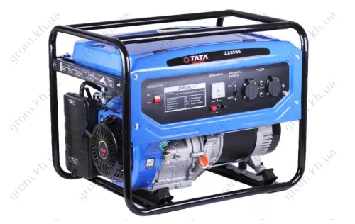 Фото 1- Генератор газ-бензин TATA ZX6500 5KW