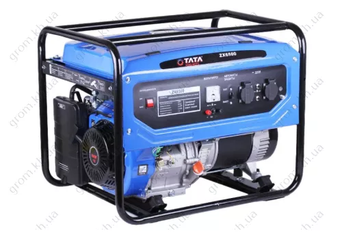 Фото 1- Генератор газ-бензин TATA ZX6500 5KW