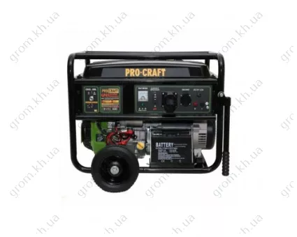 Фото 1- Генератор дизельний PROCRAFT DP80/3 UNIVERSAL (ТРИФФАЗНИЙ)