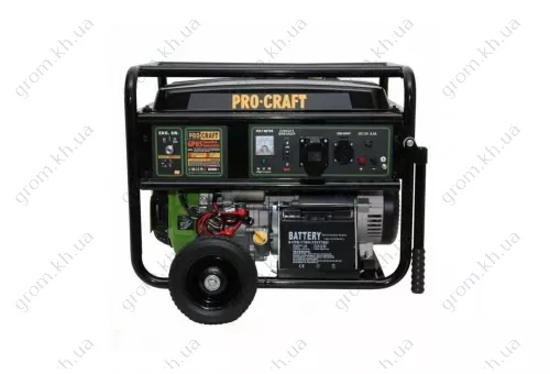 Фото 1- Генератор дизельный PROCRAFT DP80/3 UNIVERSAL (ТРЕХФАЗНЫЙ)