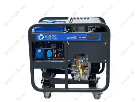 Фото 1- Генератор дизельний ТАТА JM10000E 7.5/7.8KW (однофазний/трифазний, зі свічкою розжарення)