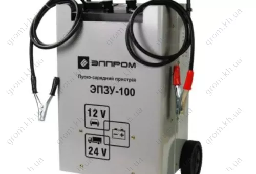 Фото 1- Пуско-зарядное устройство Элпром ЭПЗУ-100