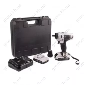 Фото 1- Шуруповерт аккумуляторный Элпром ЭДША-18М-2 Li Quick (съемный патрон)