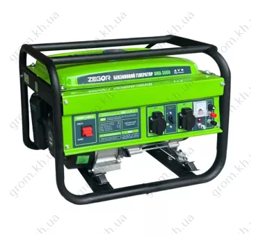 Фото 1- Генератор бензиновий ZEGOR DMA-3000