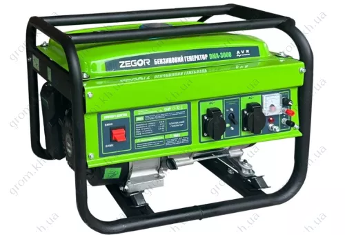 Фото 1- Генератор бензиновий ZEGOR DMA-3000