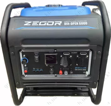 Фото 1- Інверторний генератор ZEGOR DIN-OPEN 6000