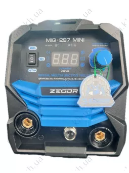 Фото 1- Зварювальний напівавтомат Zegor MIG/MMA/TiG-297 MINI