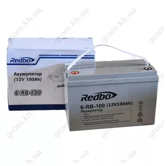 Фото 1- Аккумулятор Redbo 6-RB-100 12V 100Ah (свинцово-кислотный)