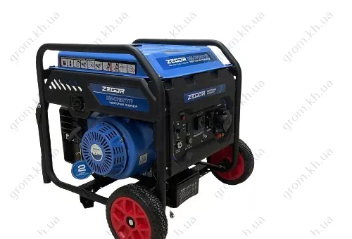 Фото 1- Інверторний генератор Zegor DIN-OPEN7777 7,5/8,0 кВт