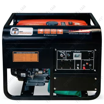 Фото 1- Генератор бензиновый Y9500 8.0KW 220V