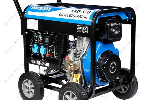 Фото 1- Генератор дизельний EnerSol SKD-5EB