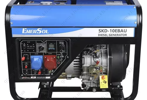 Фото 1- Генератор дизельний EnerSol SKD-10EBAU