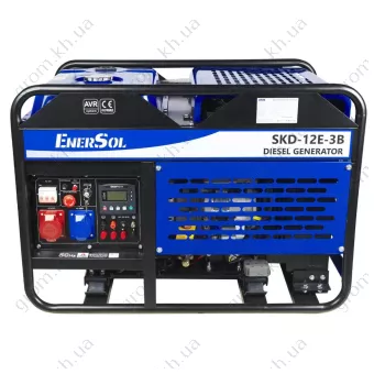 Фото 1- Генератор дизельный EnerSol SKD-12E-3B