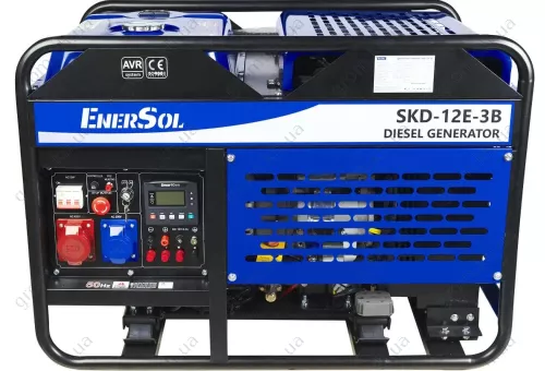 Фото 1- Генератор дизельний EnerSol SKD-12E-3B